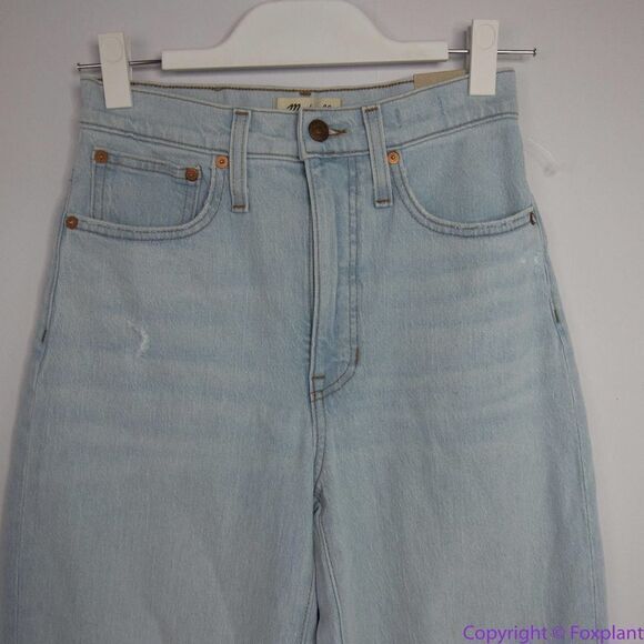 NEW Madewell Balloon Jeans in Baleberry Wash, 25 - Picture 3 of 16